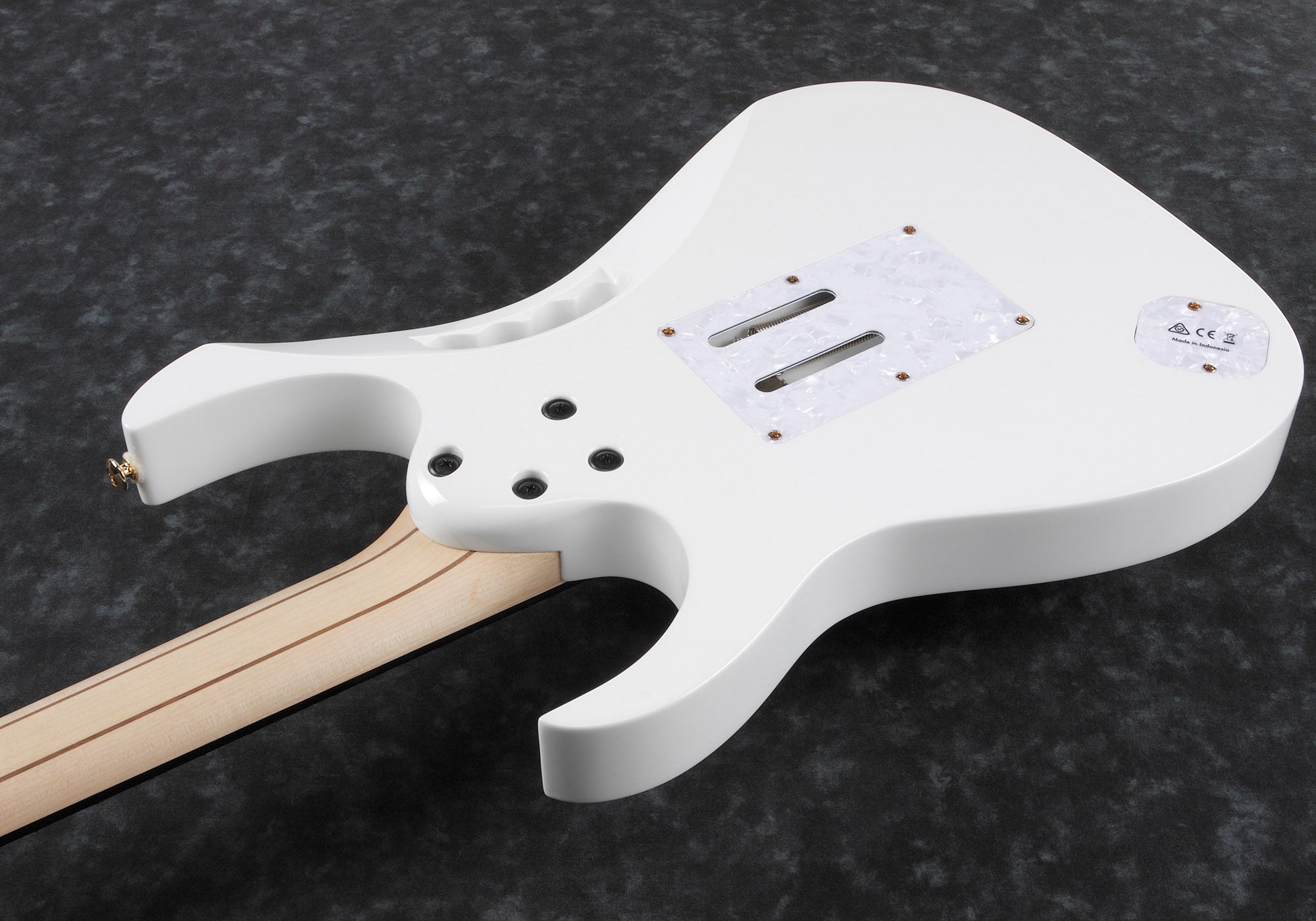 Ibanez JEM7VP JEM Steve Vai Signature Premium Electric Guitar - White