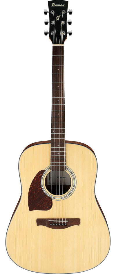 Ibanez PF50L PF Performance Dreadnought Acoustic Guitar, Left Handed - Natural w/ Hard Case