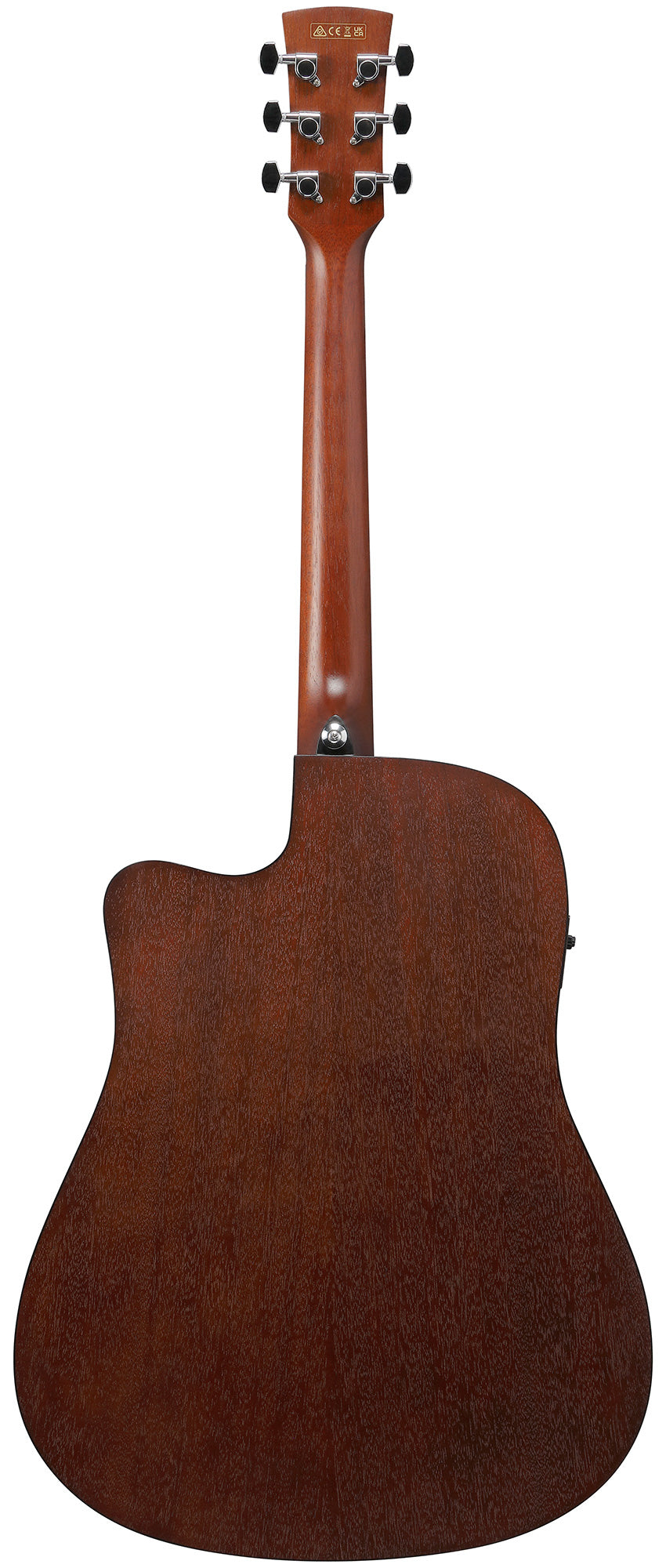 Ibanez PF54CE PF Performance Dreadnought Acoustic-Electric Guitar - Weathered Black