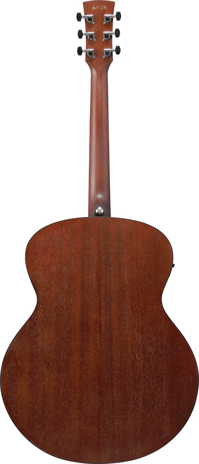 Ibanez PJ50E PF Performance Jumbo Acoustic-Electric Guitar - Open Pore Vintage Amber Sunburst