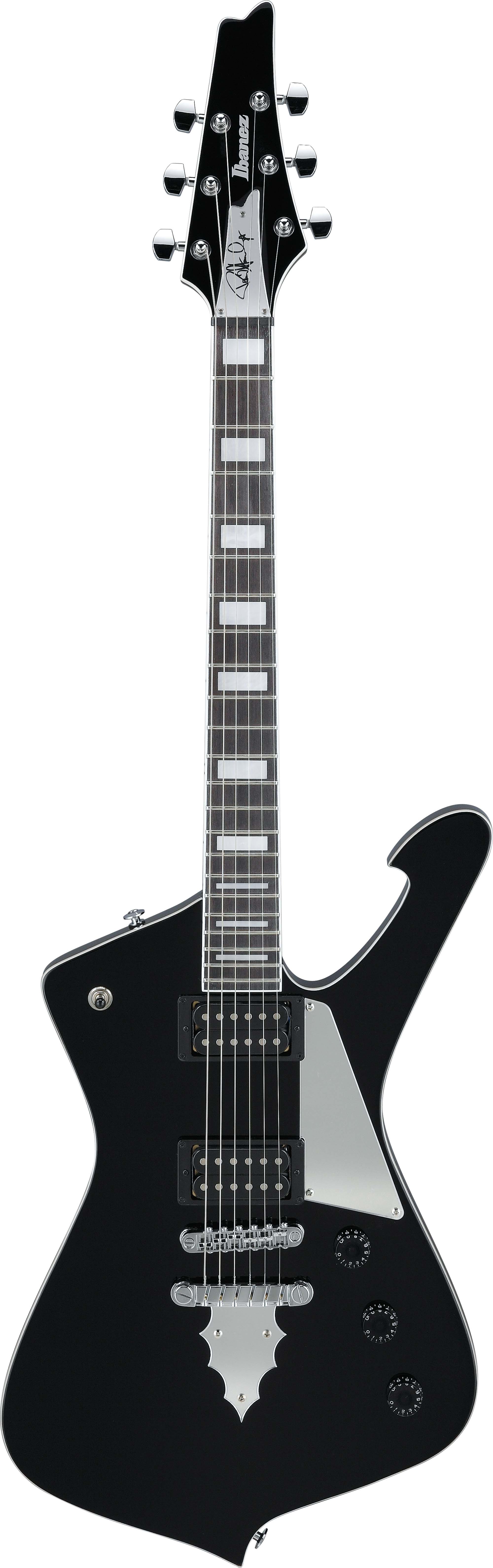 Ibanez PS60 Paul Stanley Electric Guitar - Black w/ Amplifier