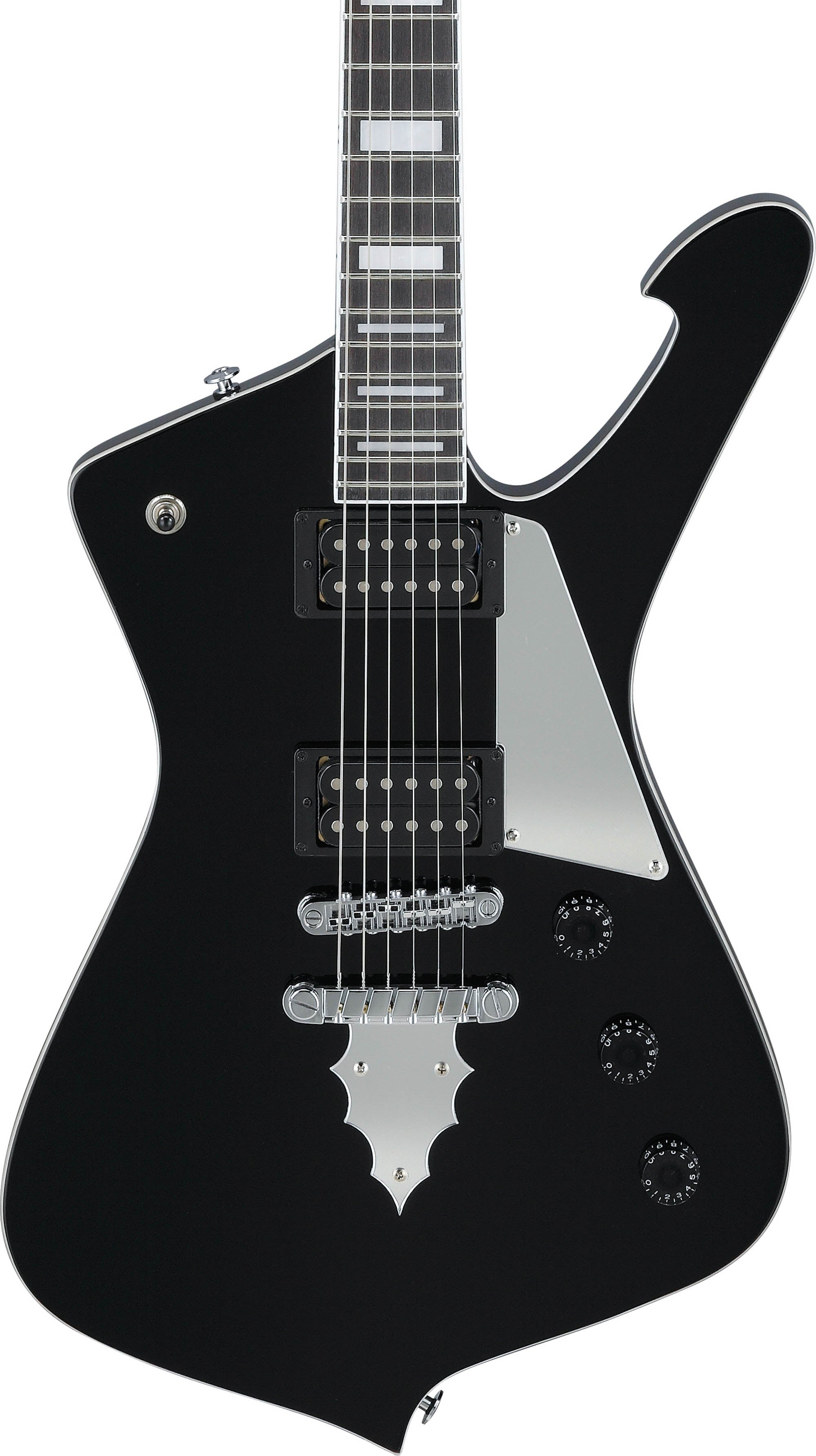 Ibanez PS60 Paul Stanley Electric Guitar - Black w/ Amplifier