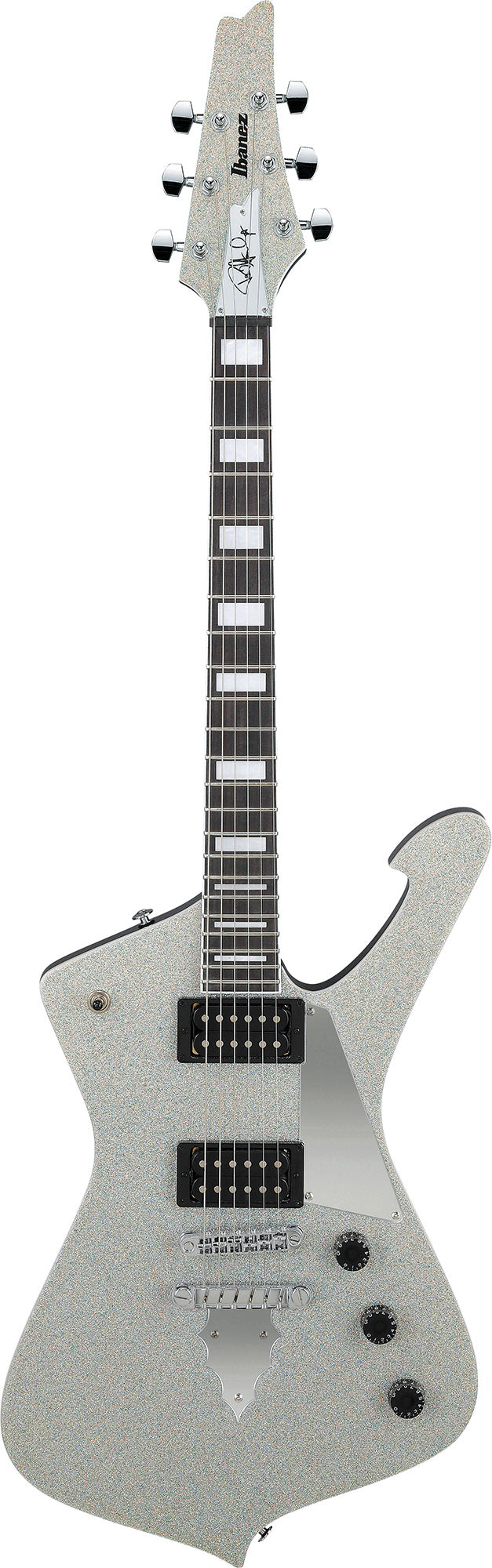Ibanez PS60 Paul Stanley Electric Guitar - Silver Sparkle