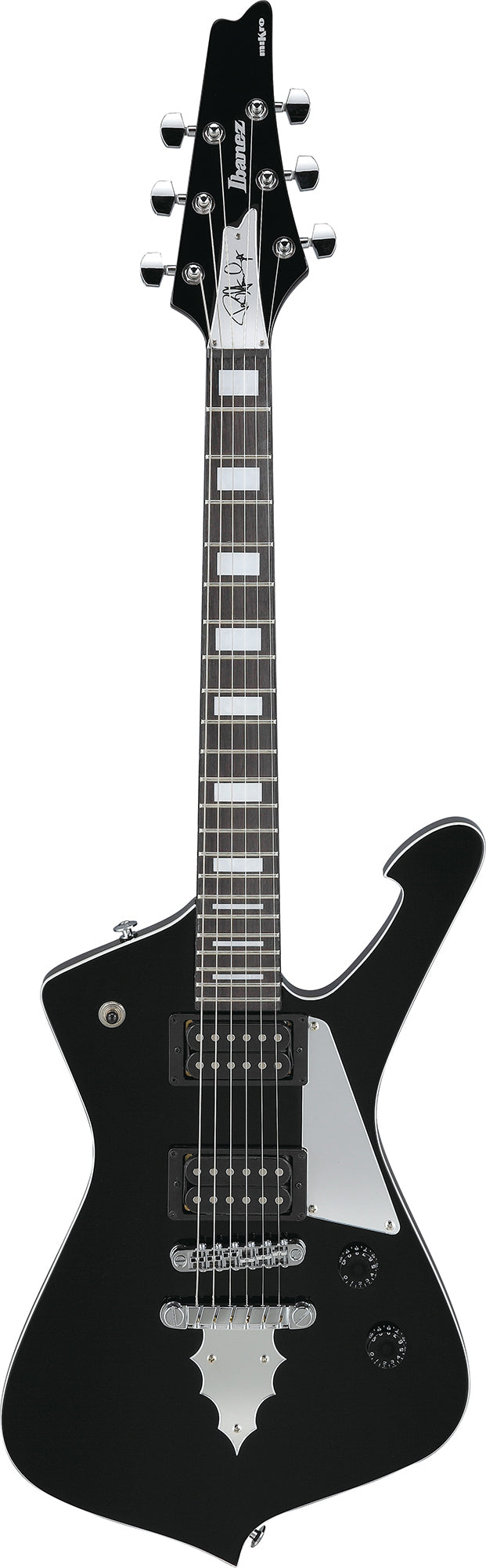Ibanez PSM10 Paul Stanley miKro Short Scale Electric Guitar - Black w/ Gig Bag