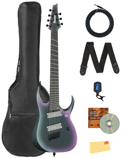 Ibanez RGD71ALMS RGD Axe Design Lab Electric Guitar - Black Aurora Burst Matte w/ Gig Bag