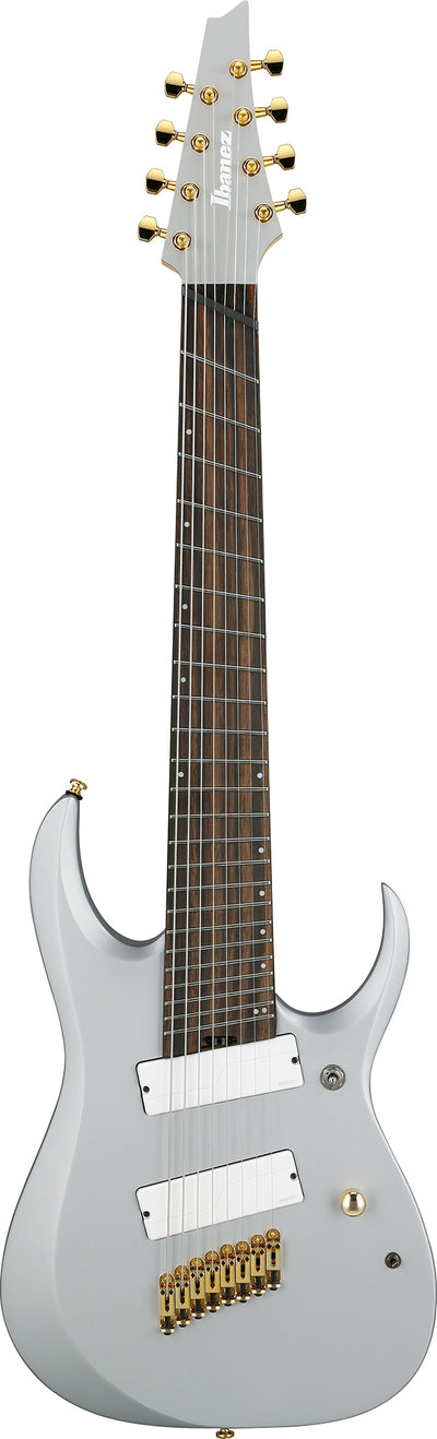 Ibanez RGDMS8 RGD Axe Design Lab 8-String Electric Guitar - Classic Silver Matte