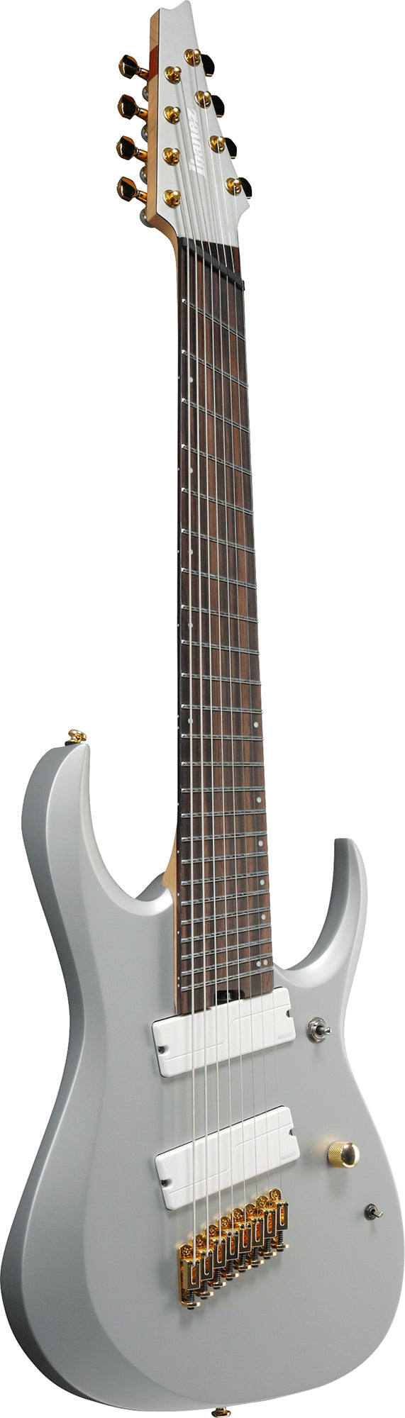 Ibanez RGDMS8 RGD Axe Design Lab 8-String Electric Guitar - Classic Silver Matte