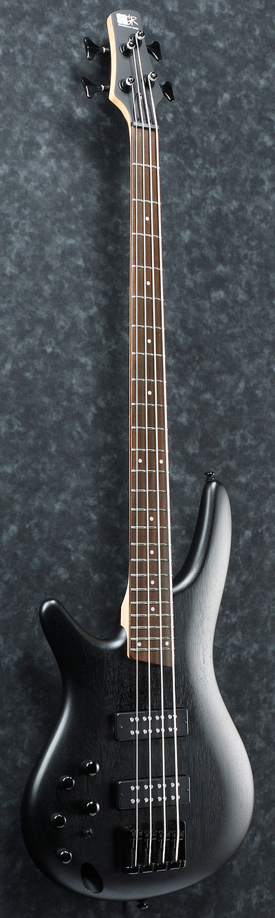 Ibanez SR300EBL SR Standard Bass Guitar, Left Handed - Weathered Black