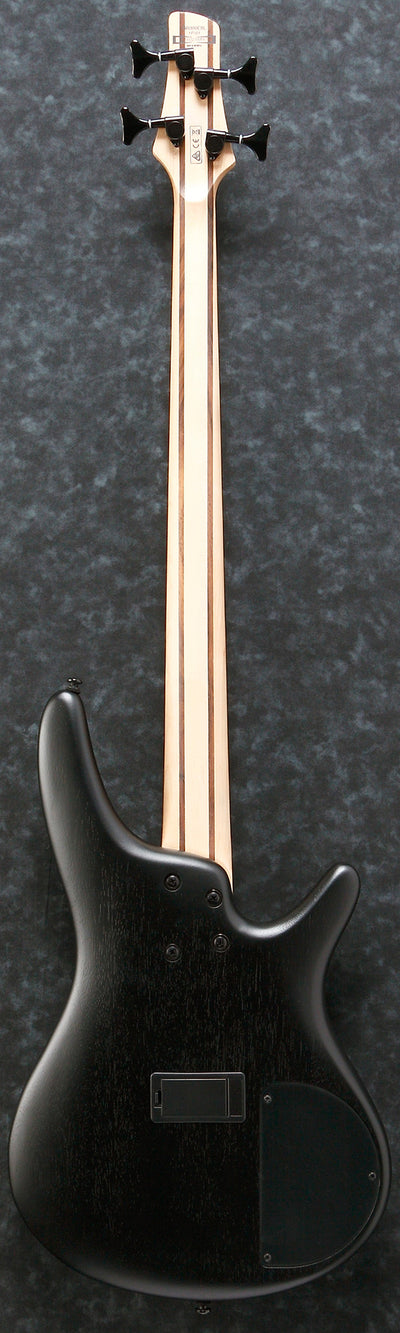 Ibanez SR300EBL SR Standard Bass Guitar, Left Handed - Weathered Black w/ Gig Bag