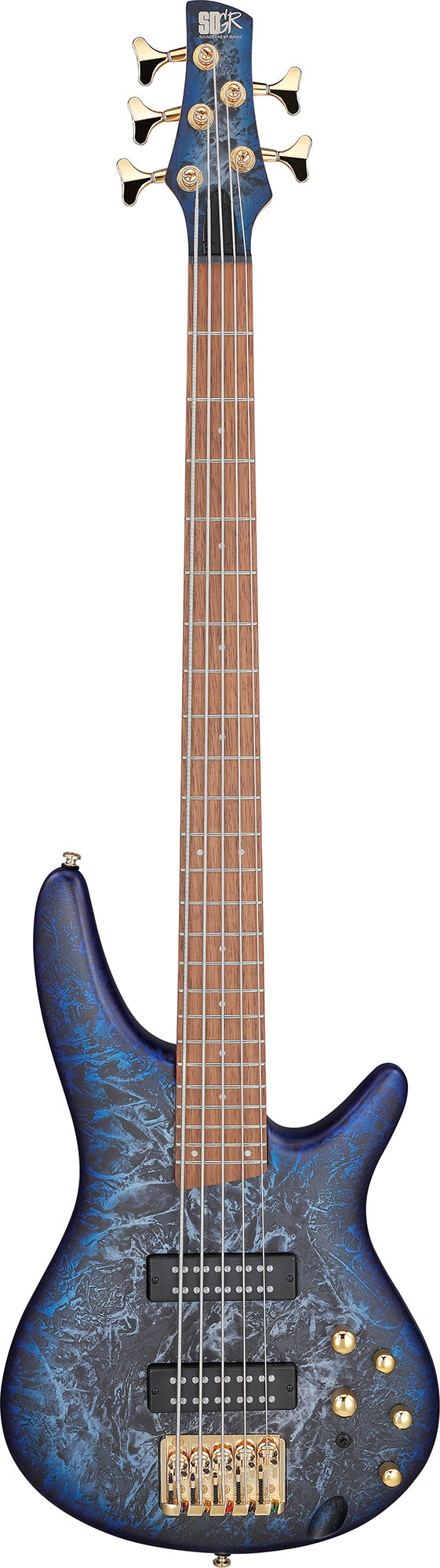 Ibanez SR305EDX SR Standard 5-String Electric Bass - Cosmic Blue Frozen Matte