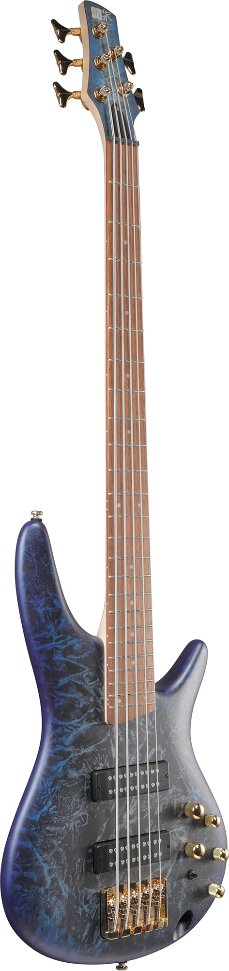 Ibanez SR305EDX SR Standard 5-String Electric Bass - Cosmic Blue Frozen Matte w/ Gig Bag