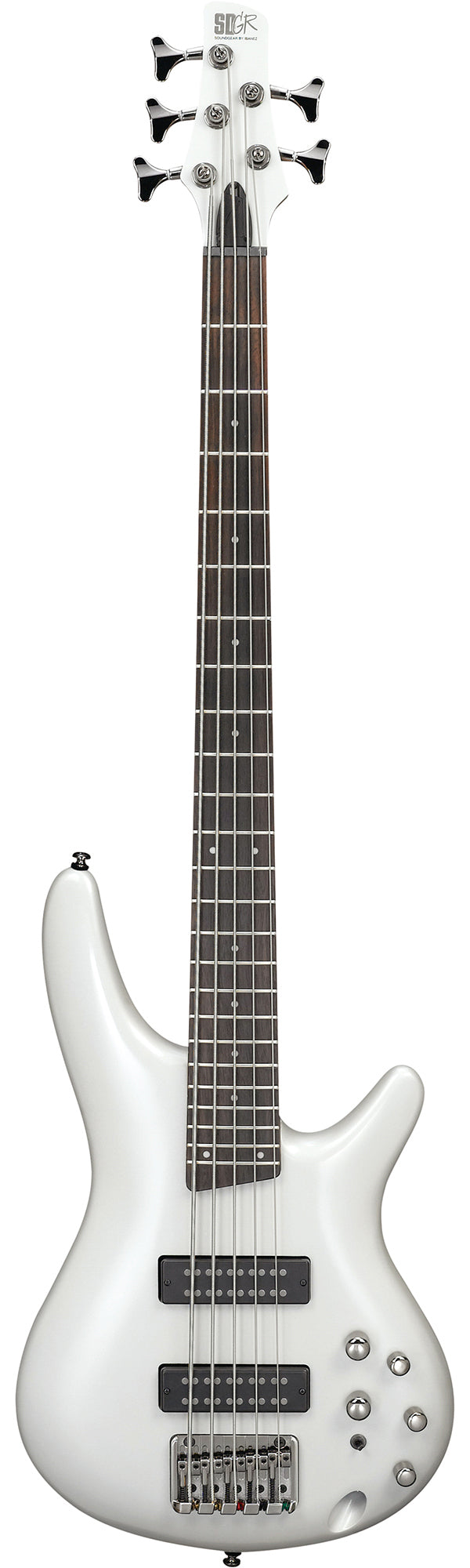 Ibanez SR305E SR Standard 5-String Bass Guitar - Pearl White