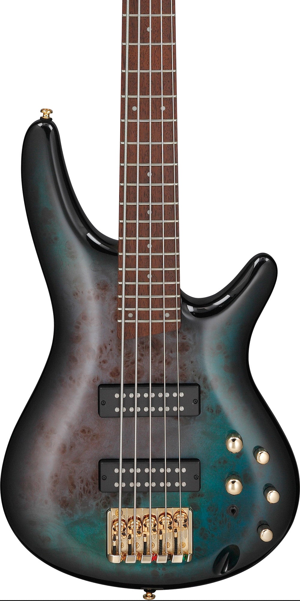 Ibanez SR405EPBDX SR Standard 5-String Bass Guitar - Tropical Seafloor Burst