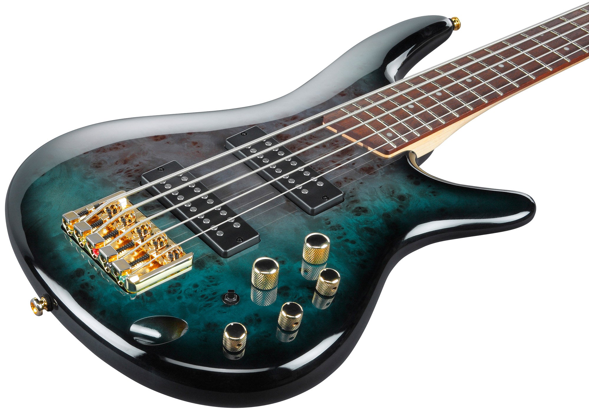 Ibanez SR405EPBDX SR Standard 5-String Bass Guitar - Tropical Seafloor Burst