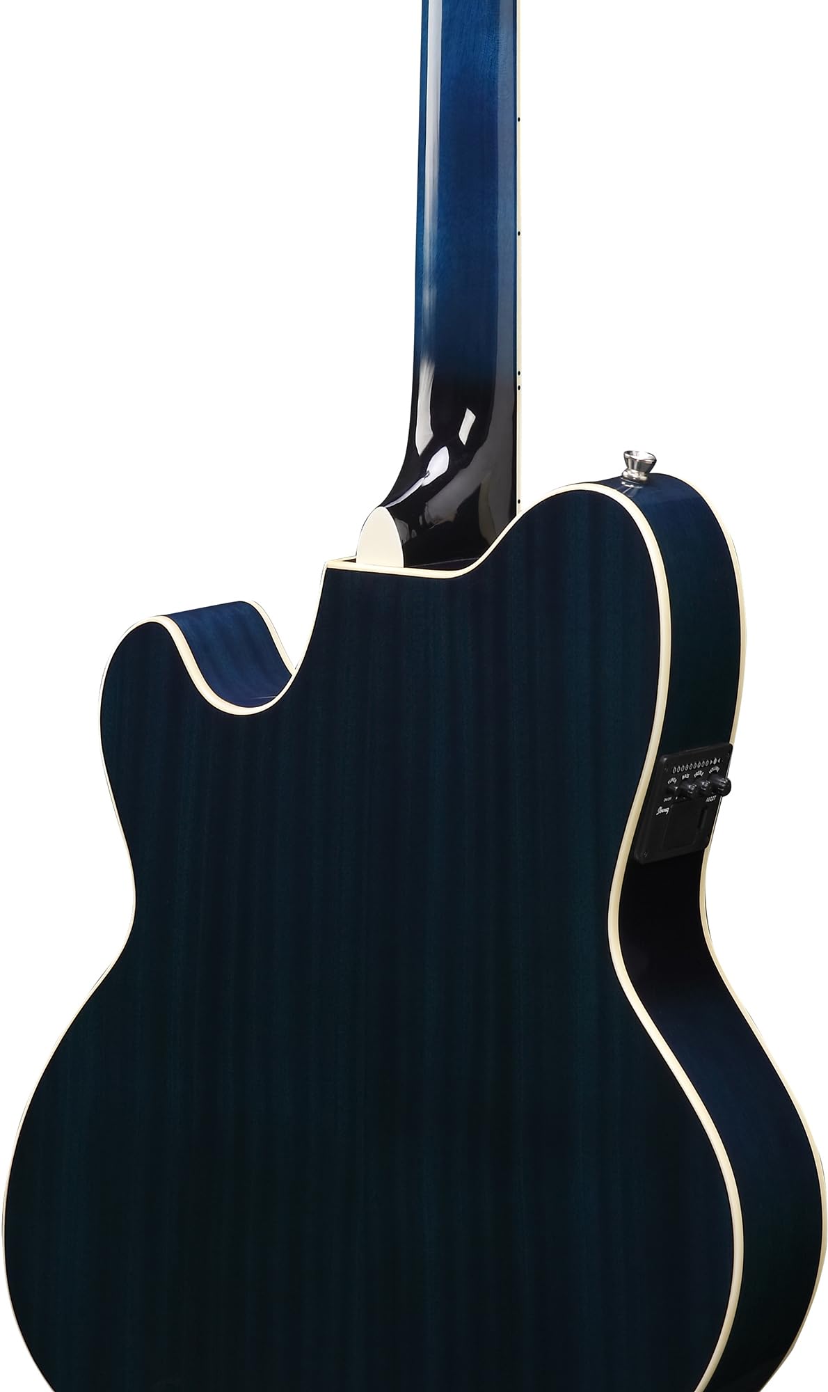 Ibanez TCY10E Talman Acoustic-Electric Guitar - Transparent Blue Sunburst