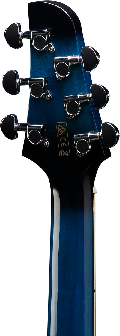 Ibanez TCY10E Talman Acoustic-Electric Guitar - Transparent Blue Sunburst w/ Gig Bag