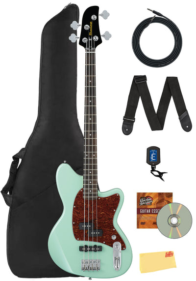 Ibanez TMB100 Talman Bass Guitar - Mint Green w/ Gig Bag