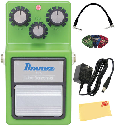 Ibanez TS9 Tube Screamer Overdrive Pedal w/ Power Supply