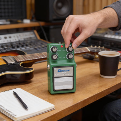 Ibanez TS9DX Turbo Tube Screamer Overdrive w/ Patch Cable