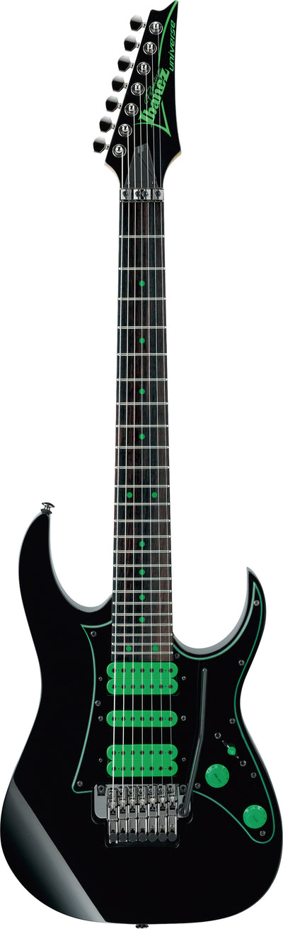 Ibanez UV70P UV Steve Vai Electric Guitar - Black w/ Gig Bag