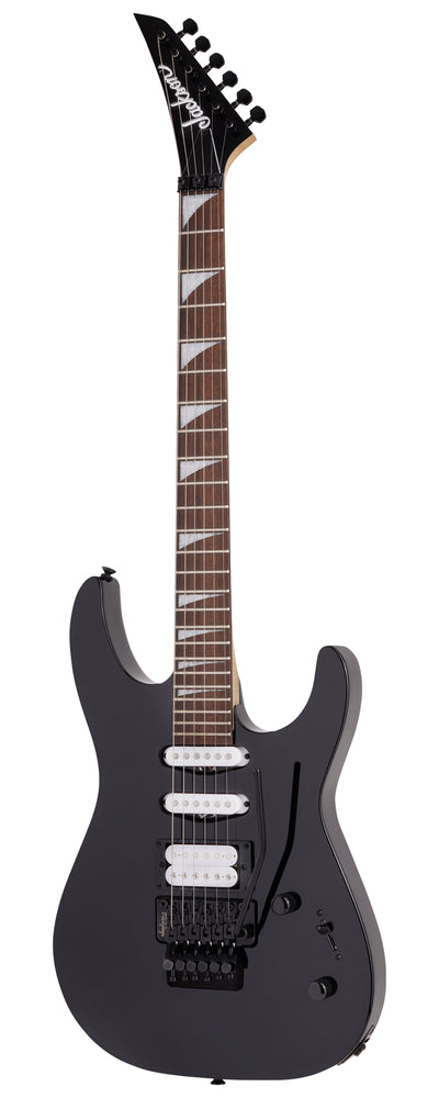 Jackson X Series Dinky DK3XR HSS Electric Guitar - Gloss Black w/ Instrument Cable