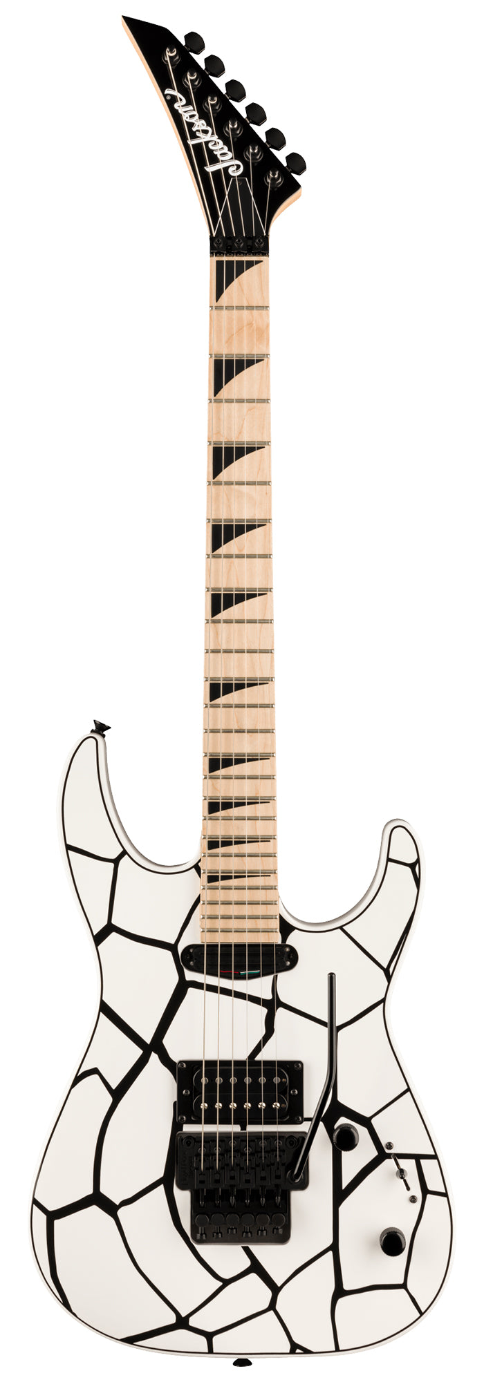 Jackson X Series Dinky DK1A Electric Guitar - White Tortoise w/ Instrument Cable