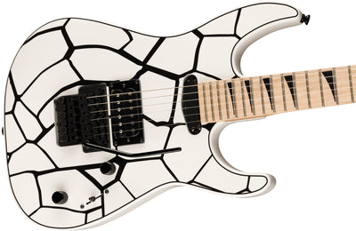 Jackson X Series Dinky DK1A Electric Guitar - White Tortoise w/ Instrument Cable