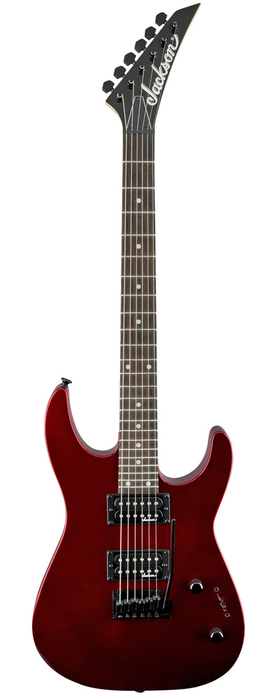 Jackson JS Series Dinky JS12 Electric Guitar - Metallic Red w/ Instrument Cable