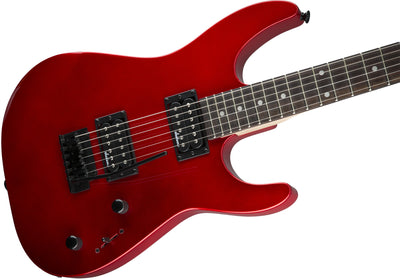 Jackson JS Series Dinky JS11 Electric Guitar - Metallic Red w/ Instrument Cable