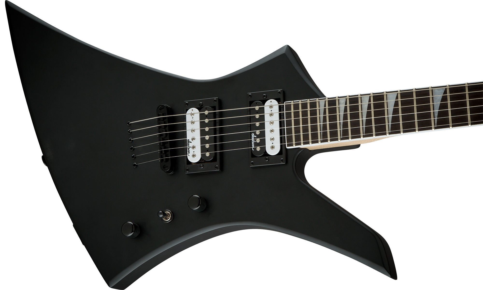 Jackson JS Series Kelly JS32T Electric Guitar - Satin Black w/ Instrument Cable