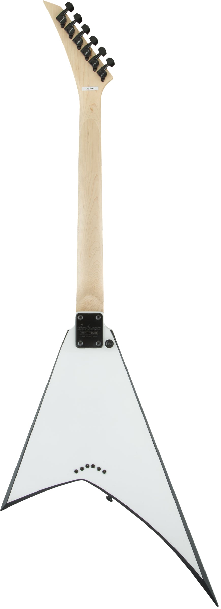 Jackson JS32T Rhoads Electric Guitar - White with Black Bevels