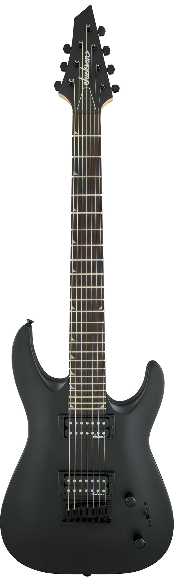 Jackson JS22-7 DKA HT Dinky Arch Top Electric Guitar - Satin Black
