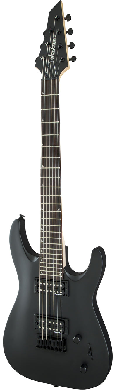 Jackson JS22-7 DKA HT Dinky Arch Top Electric Guitar - Satin Black