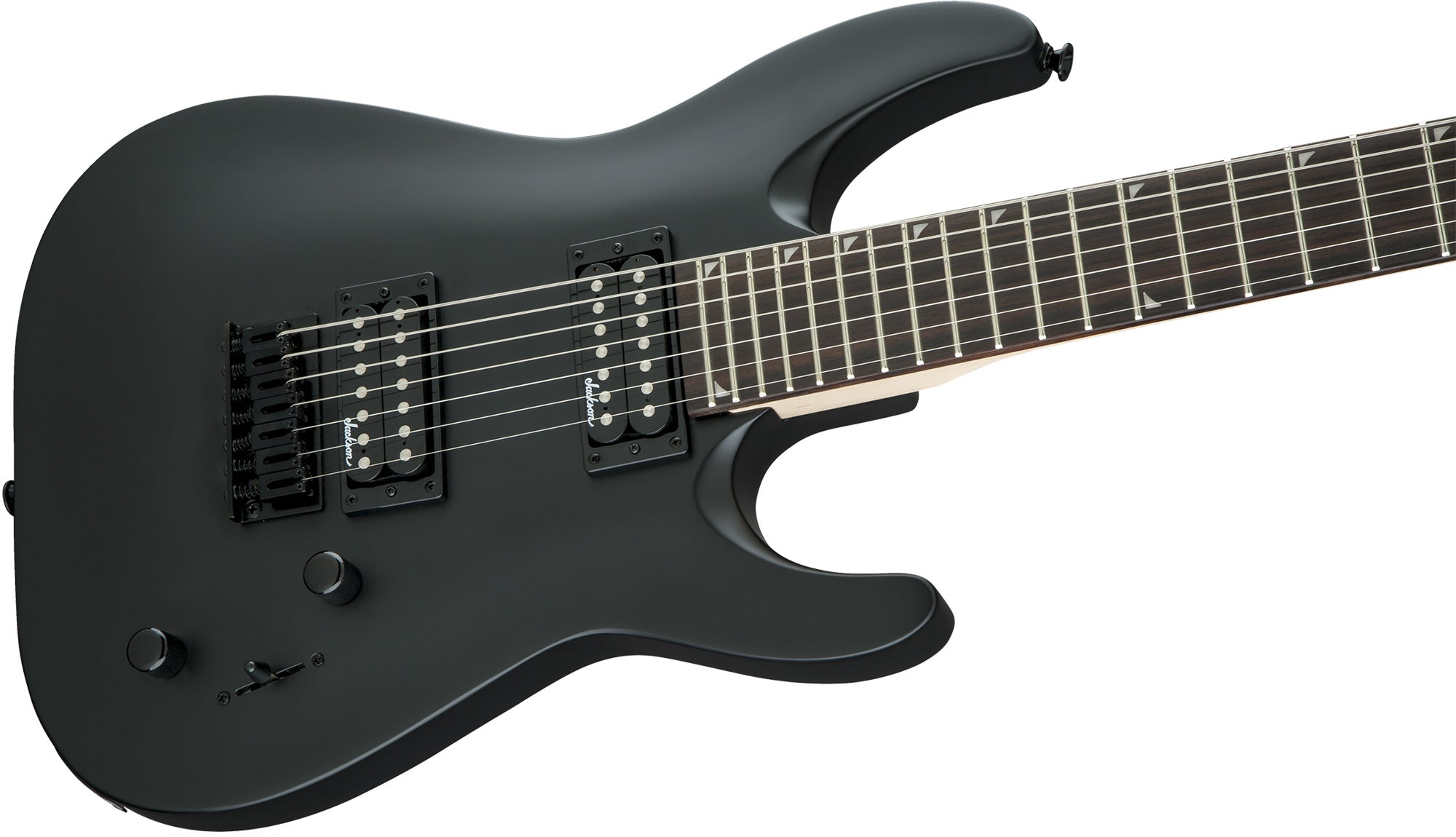 Jackson JS22-7 DKA HT Dinky Arch Top Electric Guitar - Satin Black