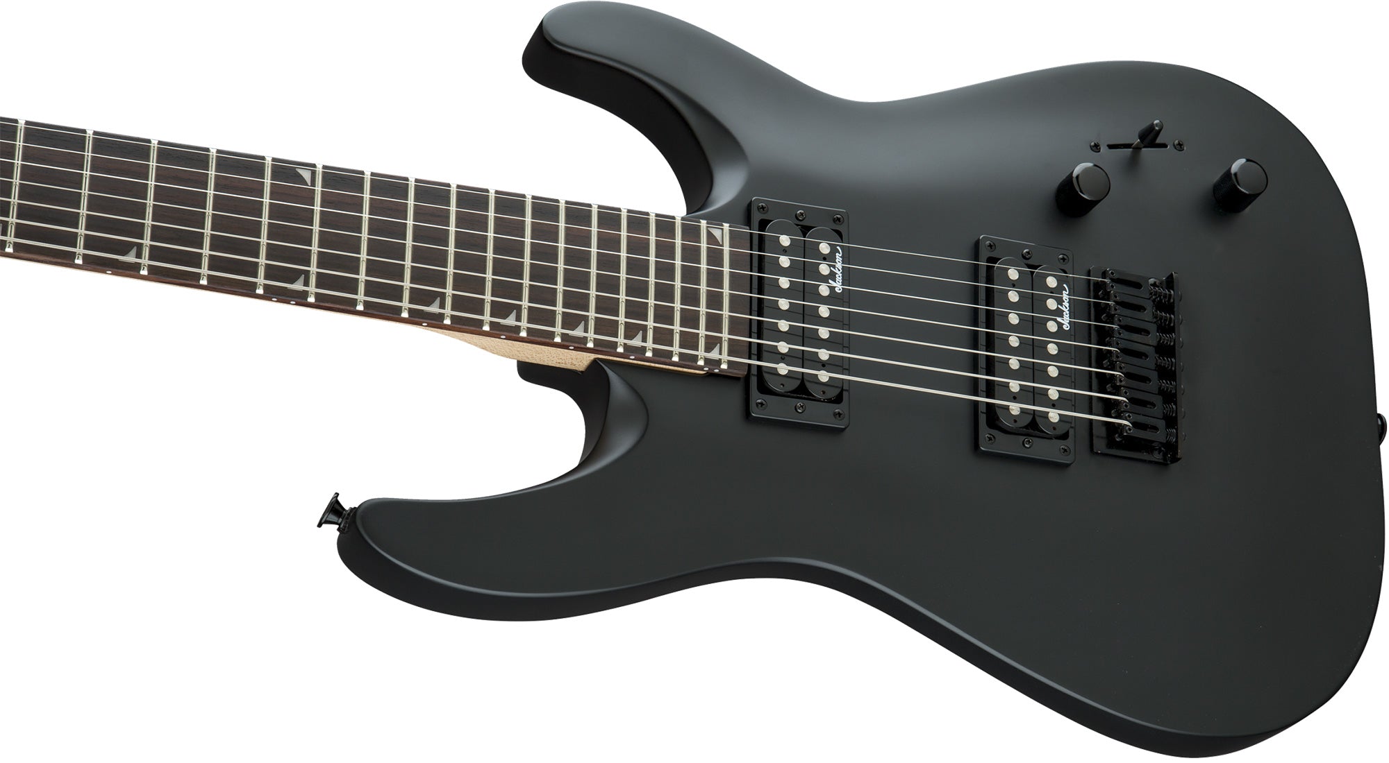 Jackson JS22-7 DKA HT Dinky Arch Top Electric Guitar - Satin Black