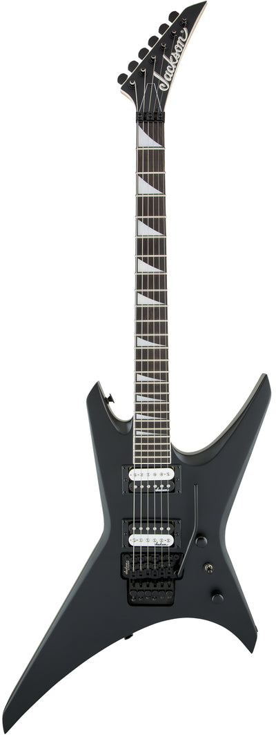 Jackson Warrior JS32 Electric Guitar - Satin Black w/ Instrument Cable