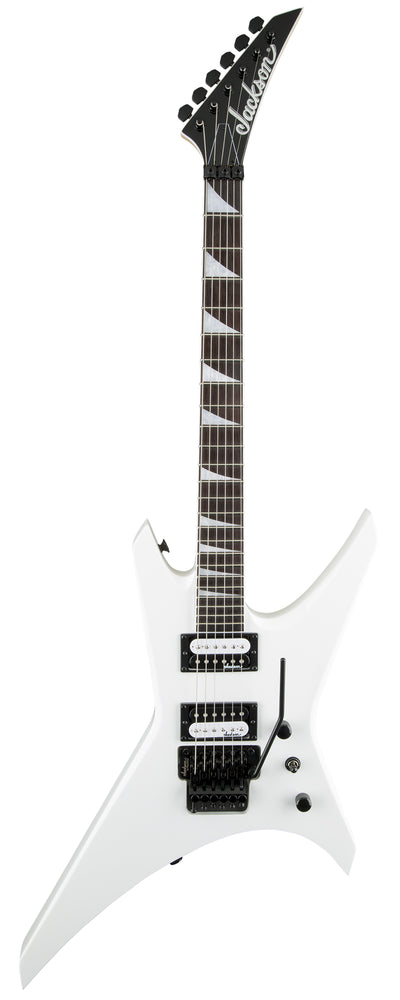 Jackson JS Series Warrior JS32 Electric Guitar - Snow White w/ Instrument Cable