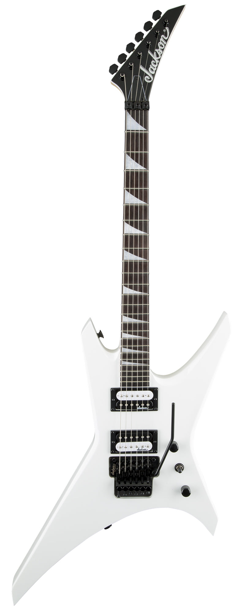 Jackson JS Series Warrior JS32 Electric Guitar - Snow White w/ Instrument Cable