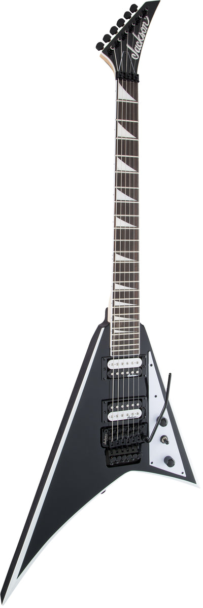 Jackson JS Series Rhoads JS32 Electric Guitar - Black with White Bevels