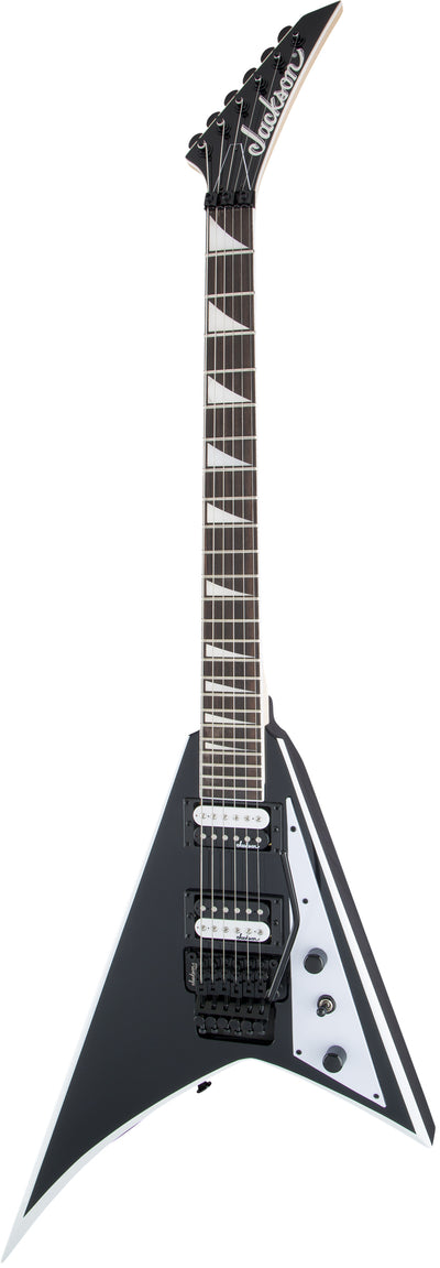 Jackson JS Series Rhoads JS32 Electric Guitar - Black with White Bevels