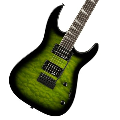 Jackson Dinky JS20 DKQ 2PT Electric Guitar - Transparent Green