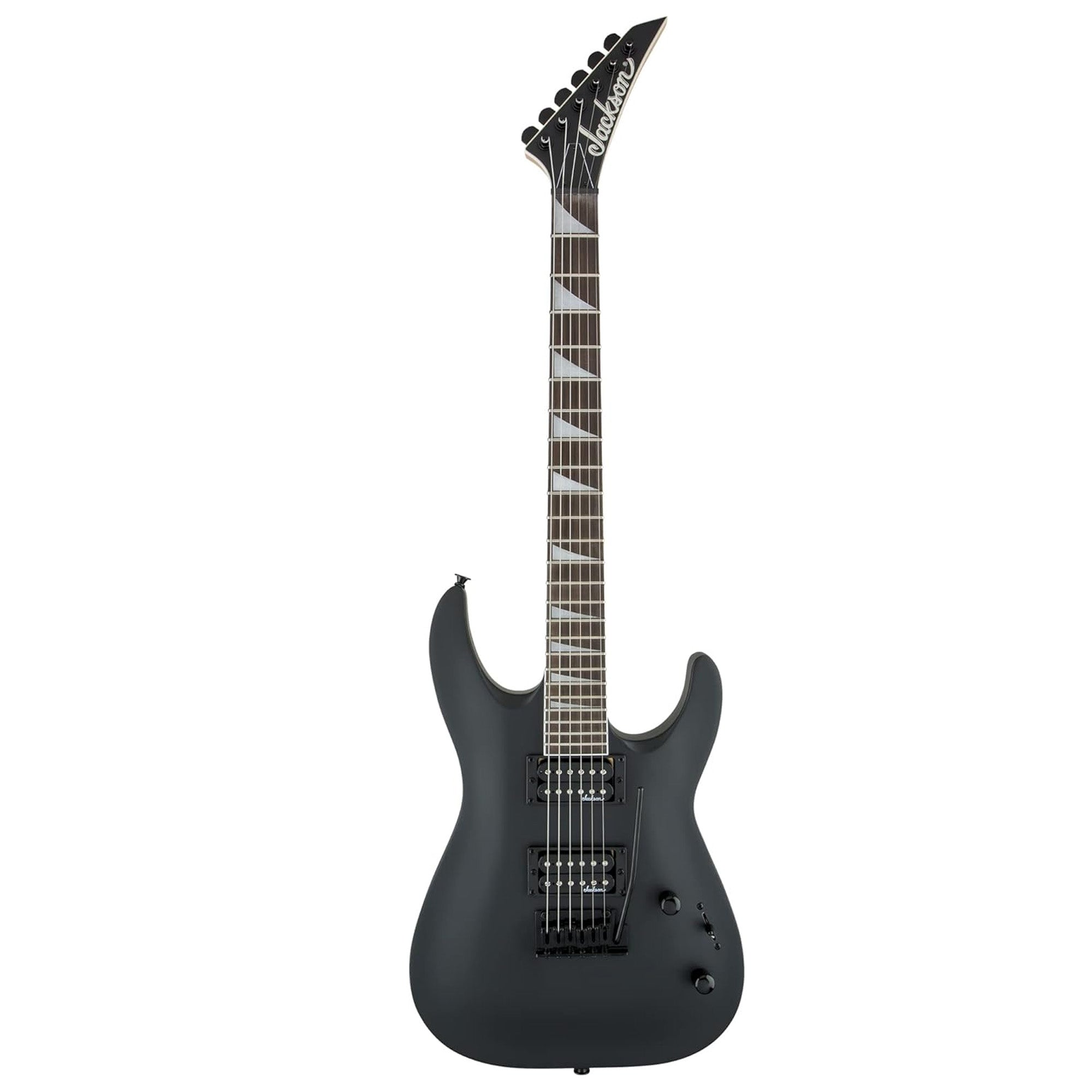 Jackson Dinky Arch Top JS22 DKA Electric Guitar - Satin Black w/ Instrument Cable
