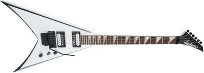 Jackson JS32 King V Electric Guitar - White with Black Bevels