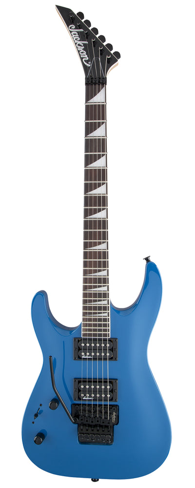 Jackson JS Series Dinky Arch Top JS32 DKA Left-Handed Electric Guitar - Bright Blue w/ Instrument Cable