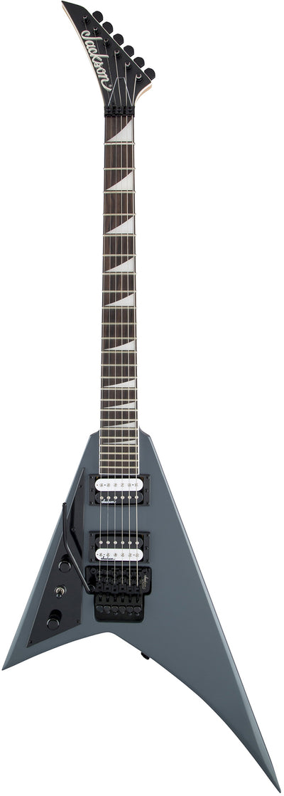 Jackson Rhoads JS32 Left-Handed Electric Guitar - Satin Gray w/ Instrument Cable