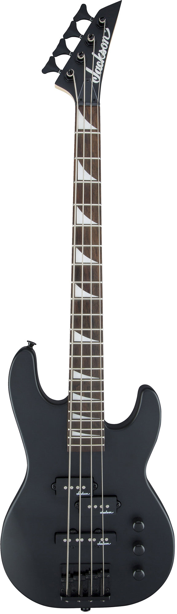 Jackson Concert Bass Minion JS1X Bass Guitar - Satin Black w/ Instrument Cable
