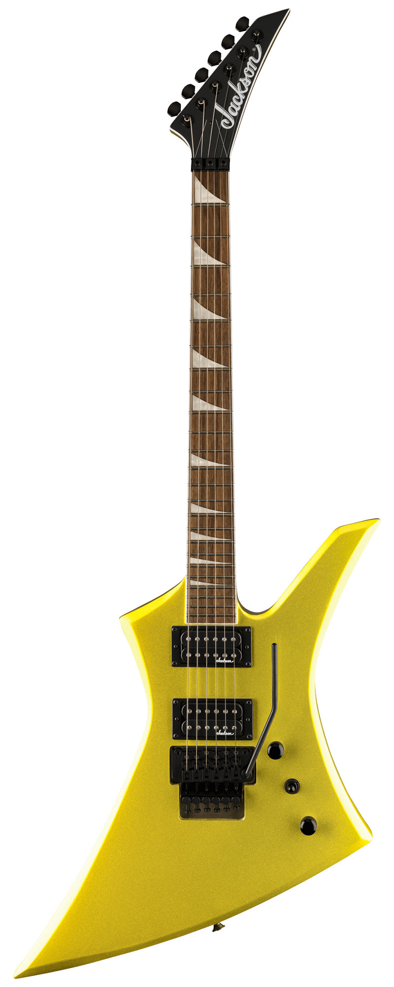Jackson X Series Kelly KEX Electric Guitar - Lime Green Metallic w/ Instrument Cable