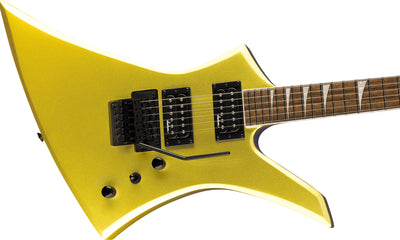 Jackson X Series Kelly KEX Electric Guitar - Lime Green Metallic w/ Instrument Cable