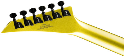 Jackson X Series Kelly KEX Electric Guitar - Lime Green Metallic w/ Instrument Cable