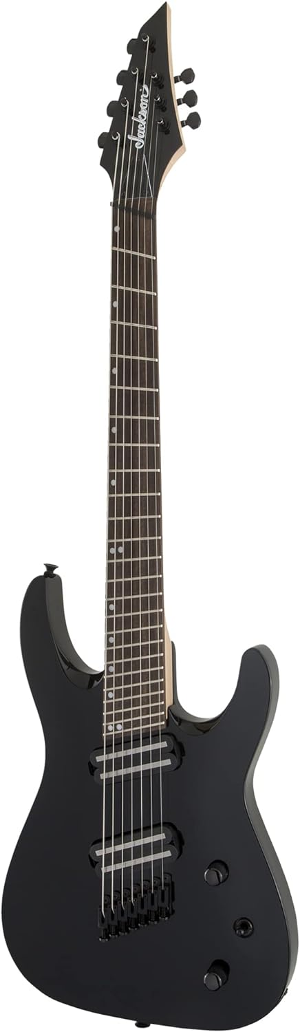 Jackson X Series Dinky Arch Top DKAF7 MS 7-String Electric Guitar - Gloss Black